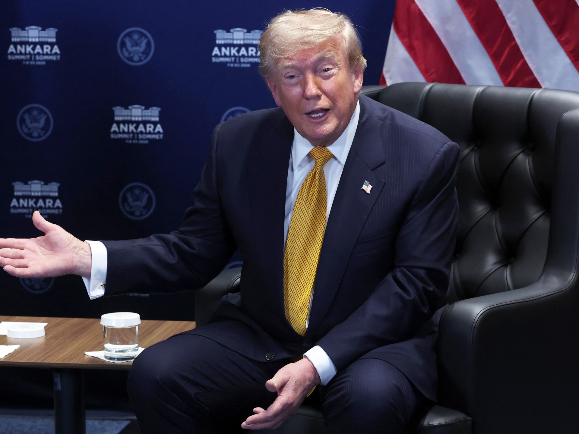Trump threatens Spain trade, demands US take over Greenland at NATO summit