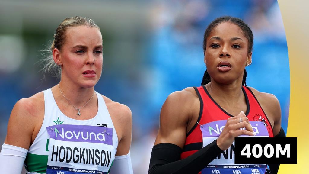 Hodgkinson withdraws in tears as Anning wins 400m