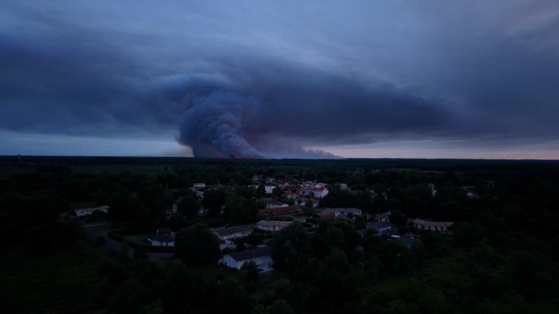 Thousands forced to evacuate as wildfires sweep across southern France