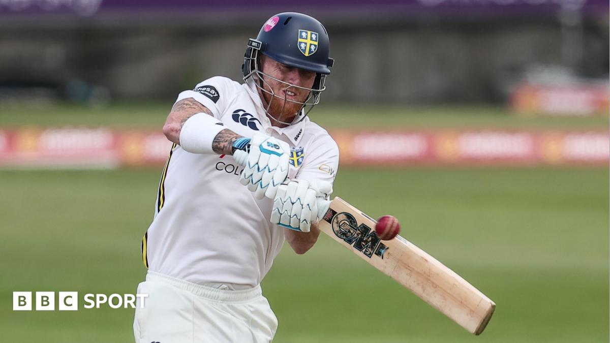 Stokes hits 95 for Durham while England struggle