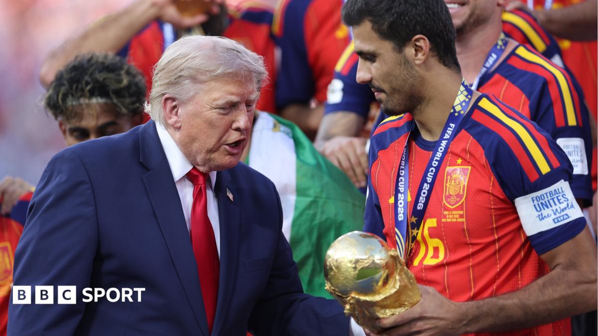Trump, Bieber and Shakira - a World Cup final like never before