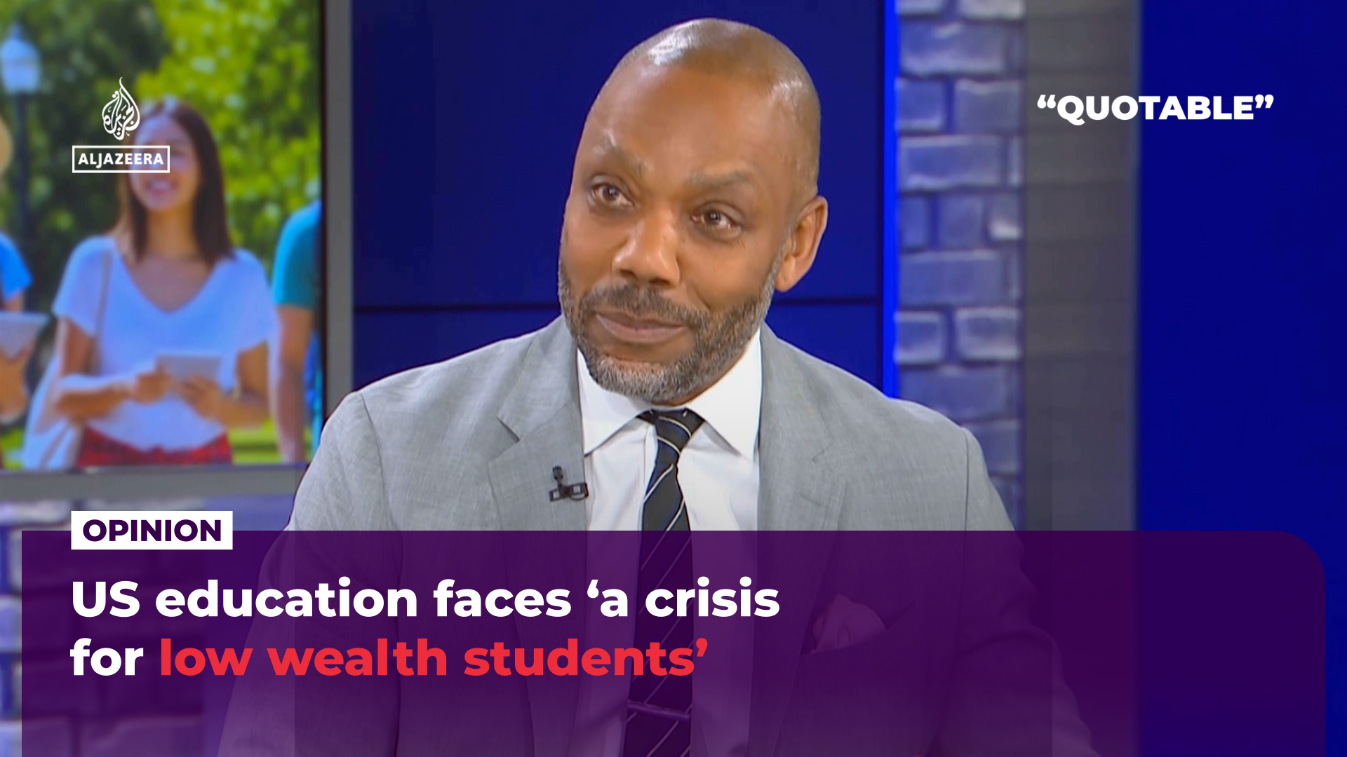 US education faces ‘a crisis for low-wealth students’