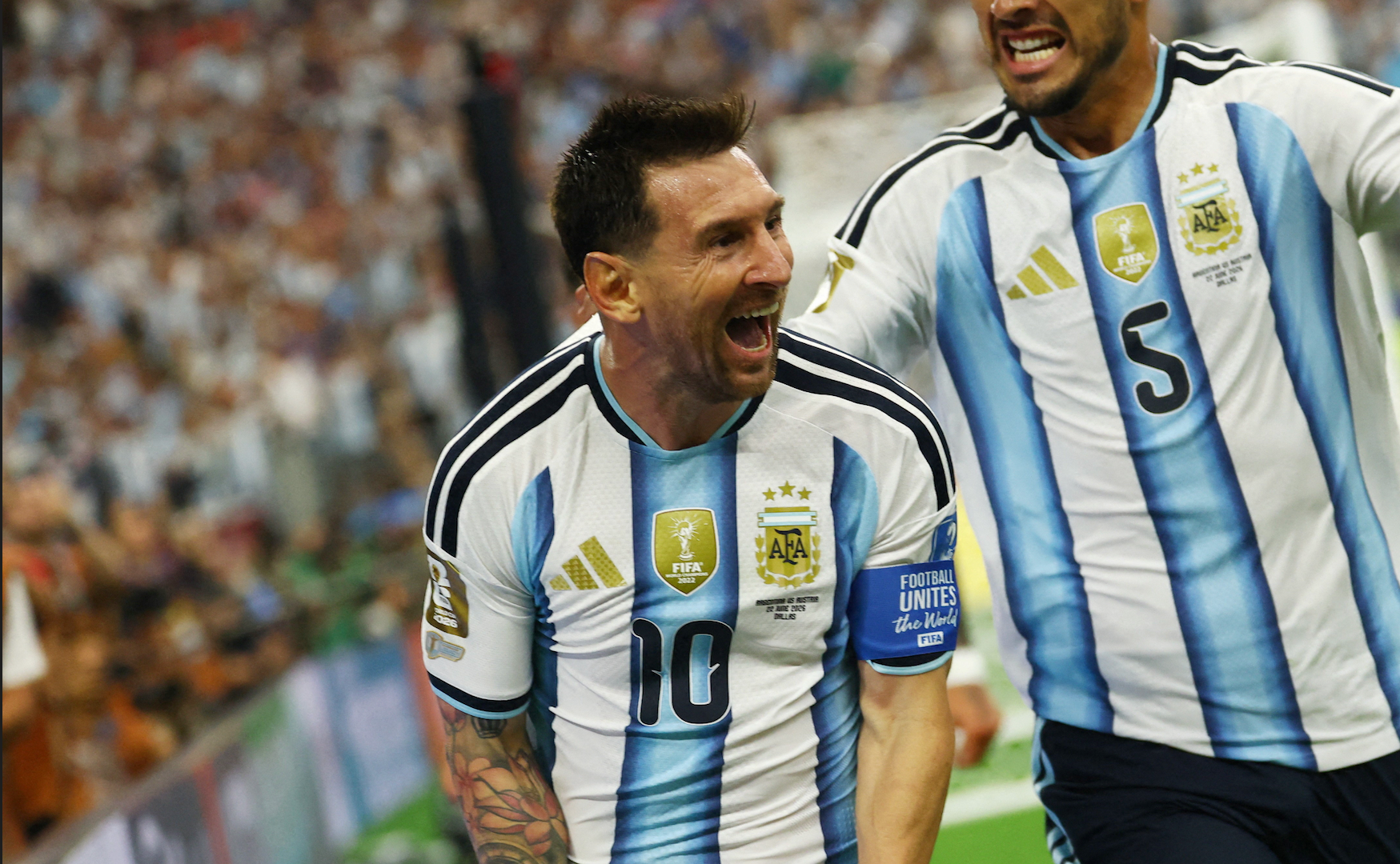 Messi becomes the World Cup’s all-time top goalscorer