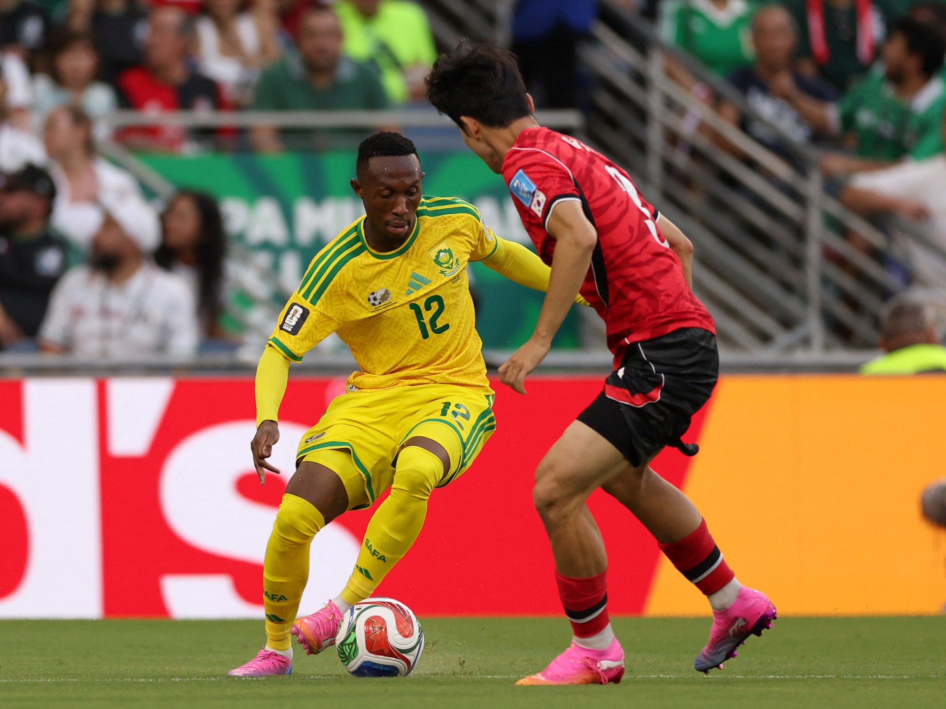 South Africa stun South Korea to reach World Cup knockouts for the first time