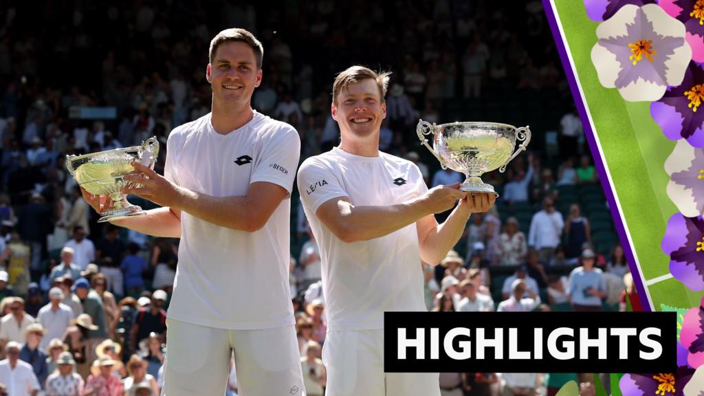 GB's Patten wins second Wimbledon doubles title with Heliovaara