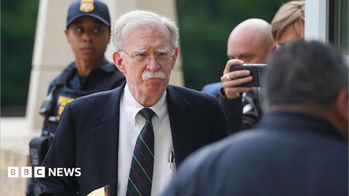 Ex-Trump adviser John Bolton pleads guilty to mishandling classified documents 