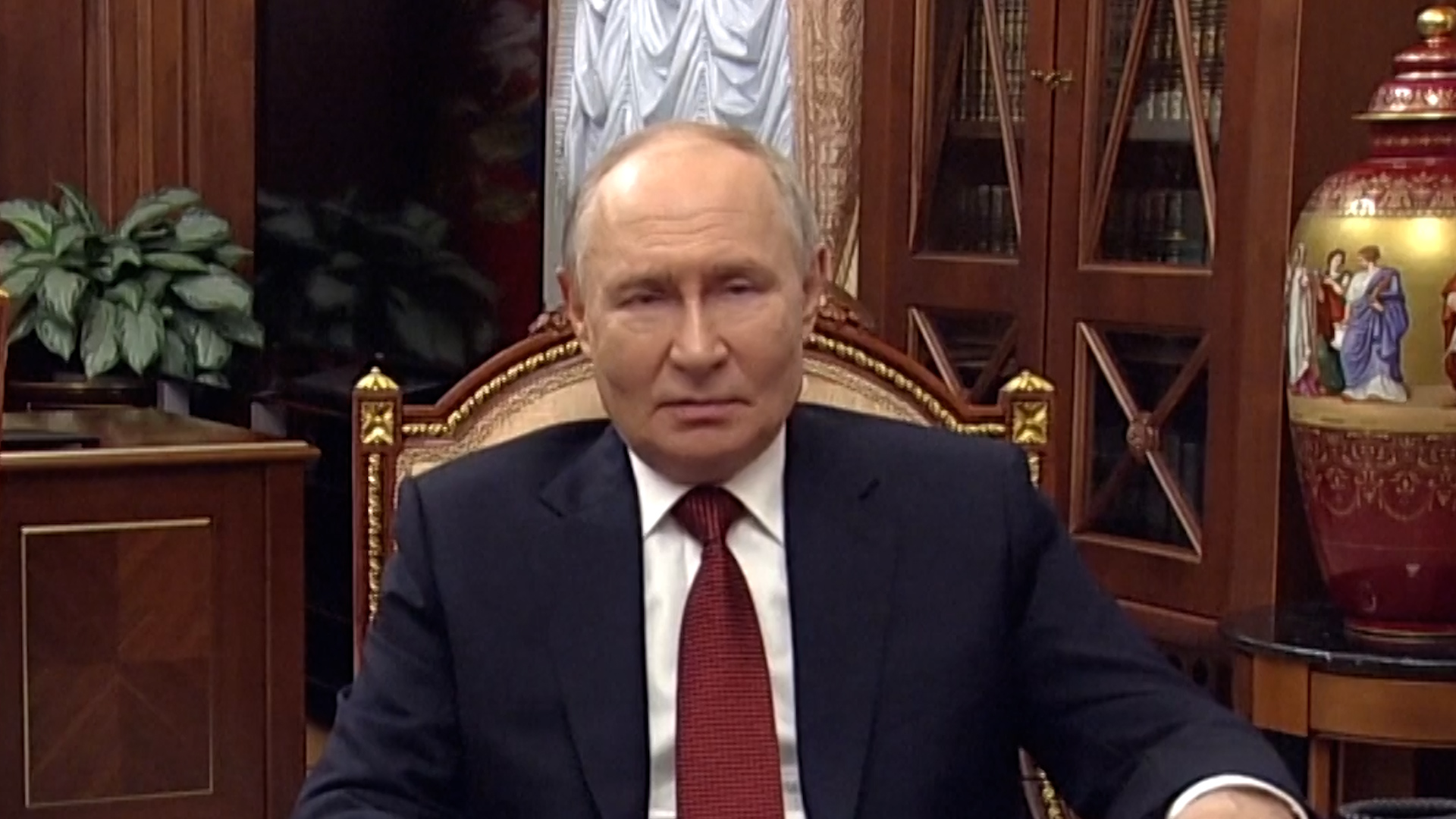 Putin says Ukraine proposed halt to deep strikes