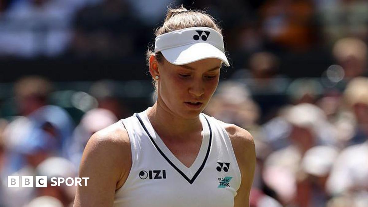Second seed Rybakina knocked out of Wimbledon
