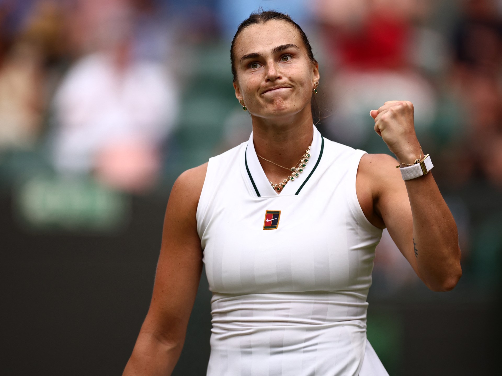 Sabalenka overcomes Kessler at Wimbledon, sets up Ostapenko clash