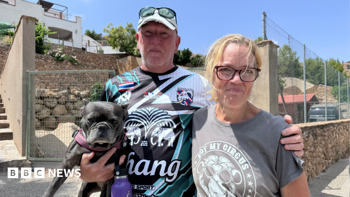 British couple return to village at heart of deadly Spanish wildfire 