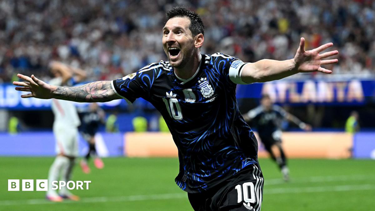 'That's why he's the king' - Messi sets up third World Cup final