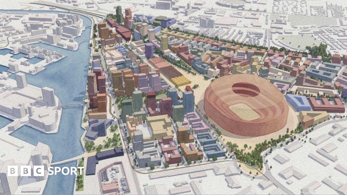 Man Utd reveal proposed 100,000-seater stadium location