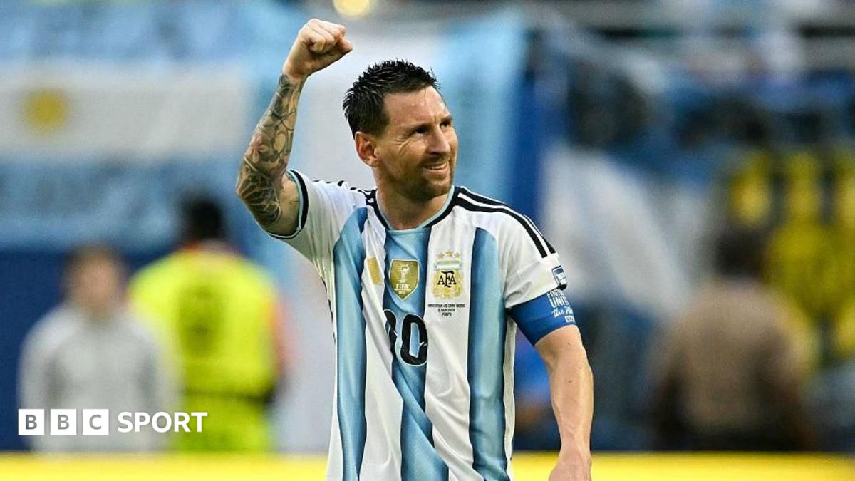 Murals, flags and beef dishes - Messi mania takes hold in Miami