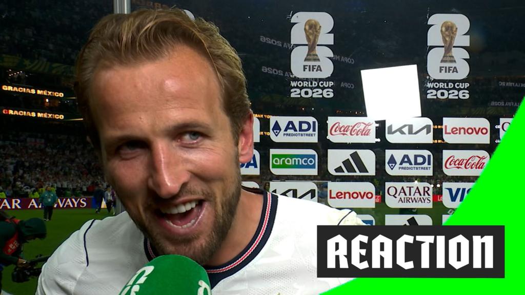 'I'm speechless' - Kane reacts to England's victory over Mexico