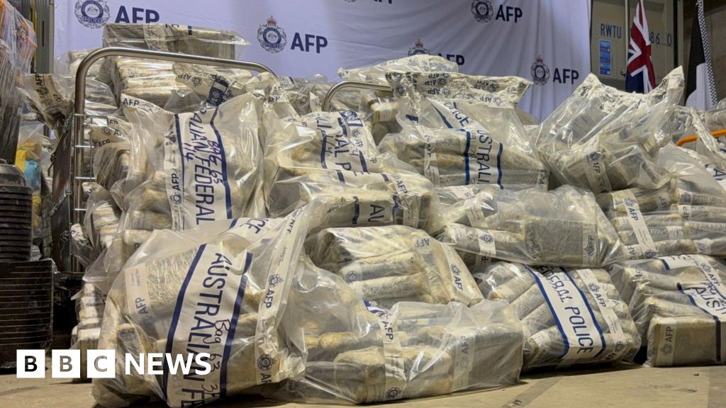 Largest ever cocaine bust in Australia after police raid underground bunker