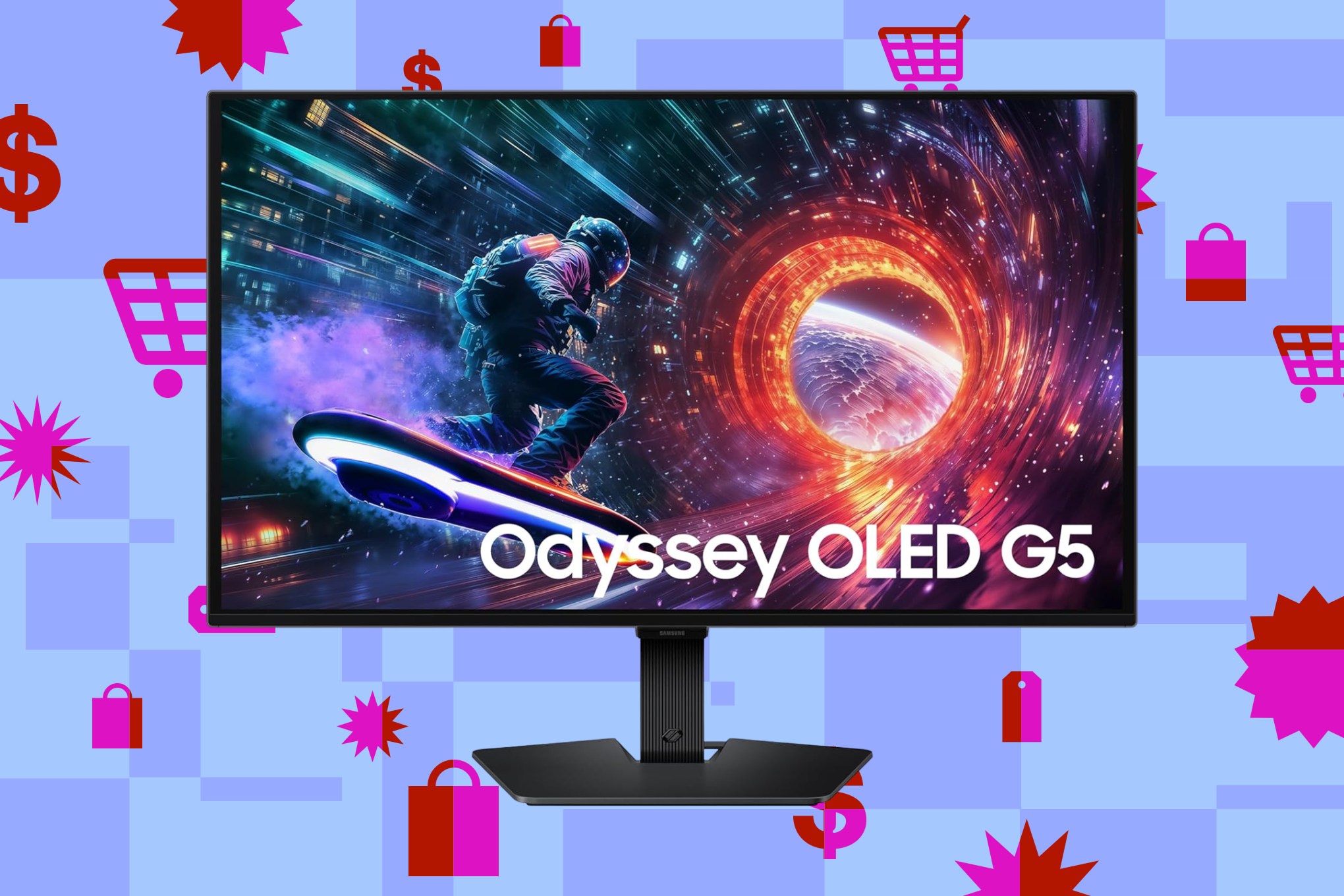 Samsung’s 27-inch QD-OLED gaming monitor is priced right at $299.99