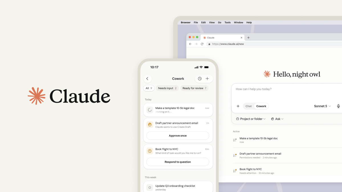 Claude Cowork expands to mobile and web