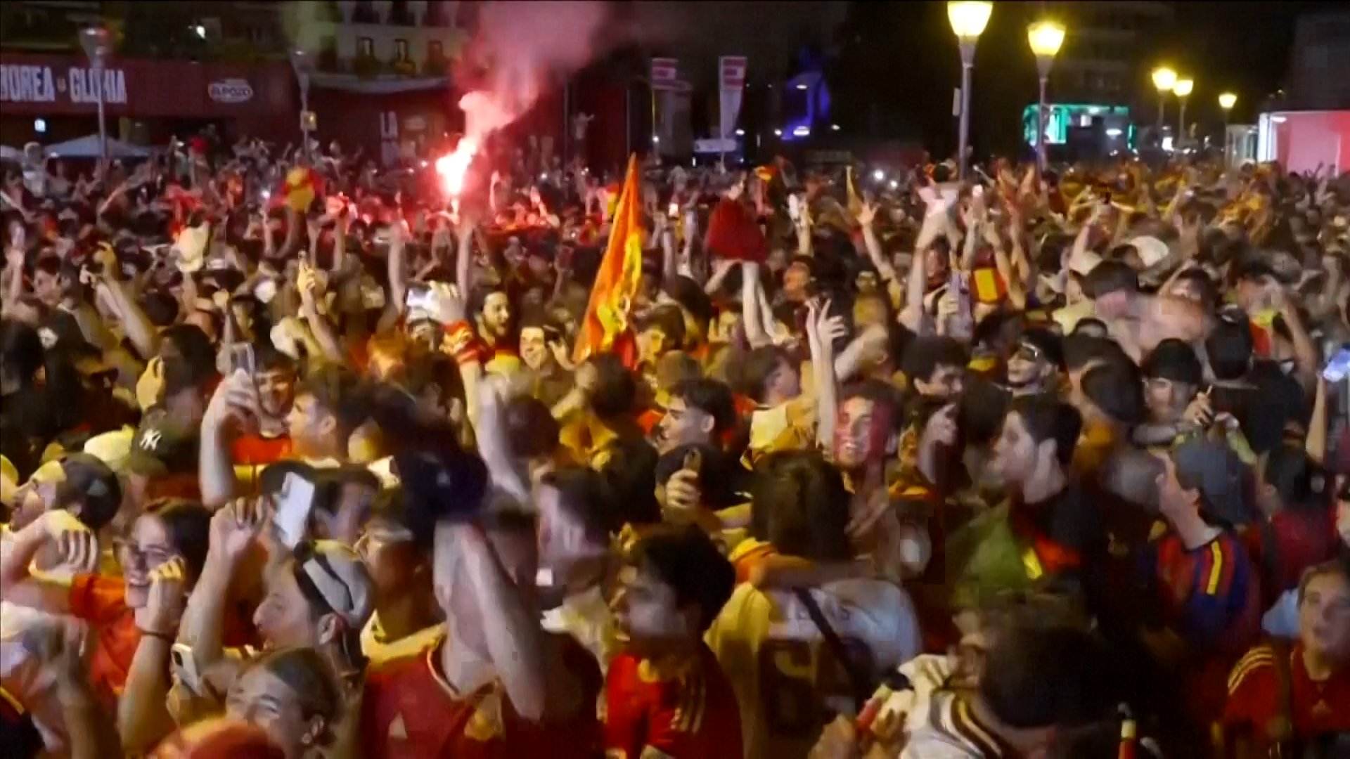 Fans in Madrid go wild as Spain beat Argentina to win second World Cup