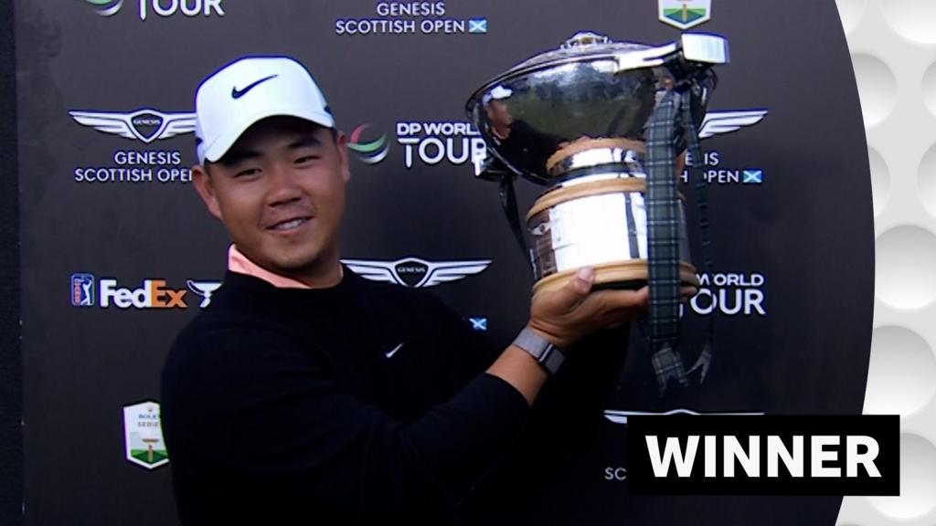 Late birdie seals Scottish Open victory for Kim