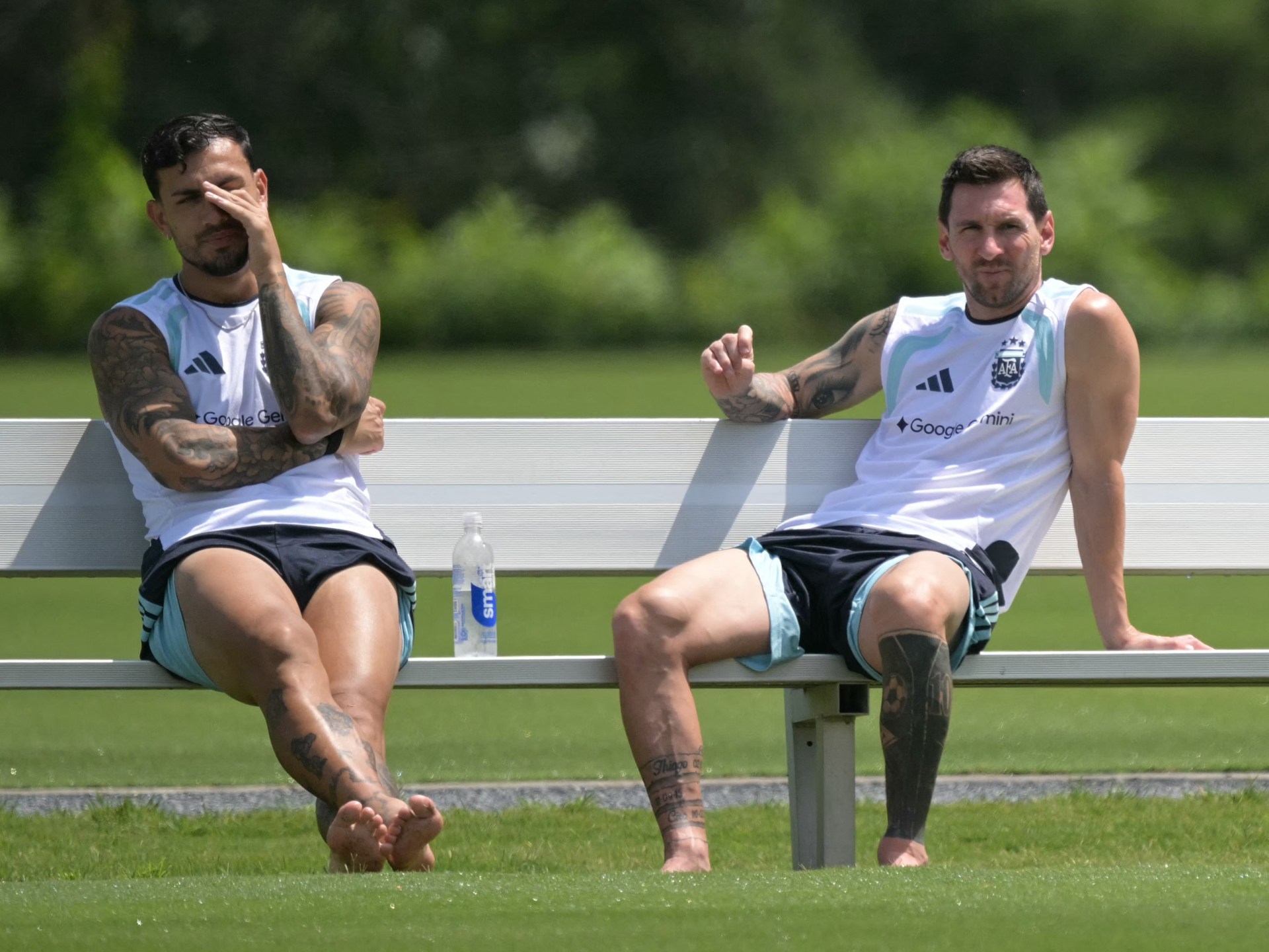 Watch FIFA World Cup: Argentina arrives in New Jersey ahead of Spain final