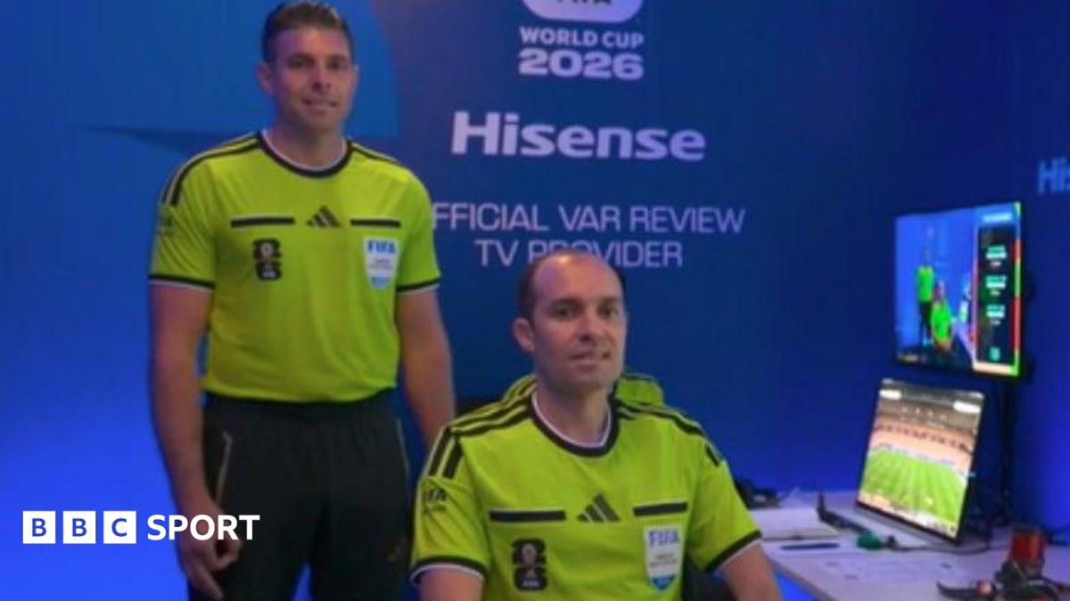 VAR official who made hand gesture returns to duty