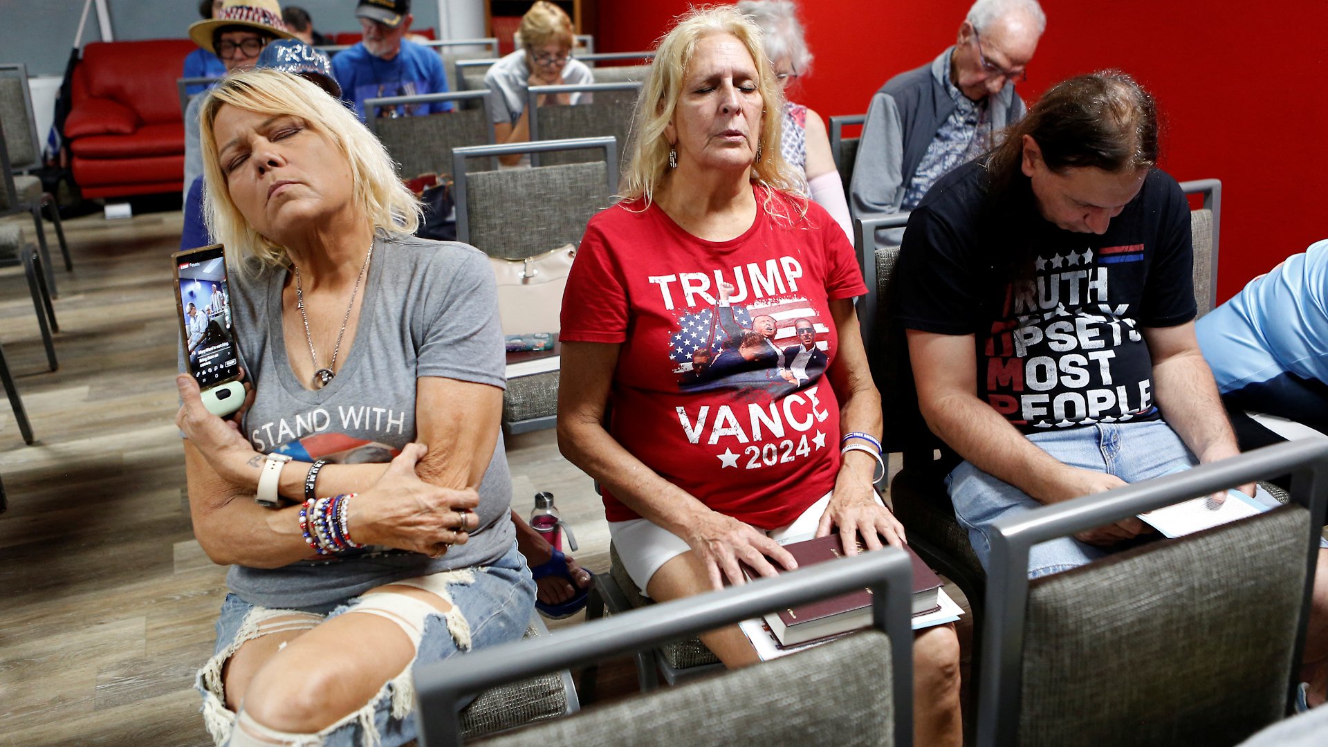 Many Christian voters in the US see Trump as ‘chosen’ by God to lead