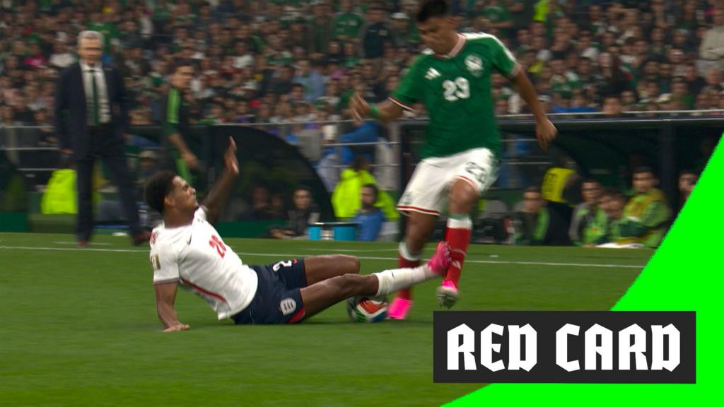 'Nasty, nasty challenge' - Quansah shown red card