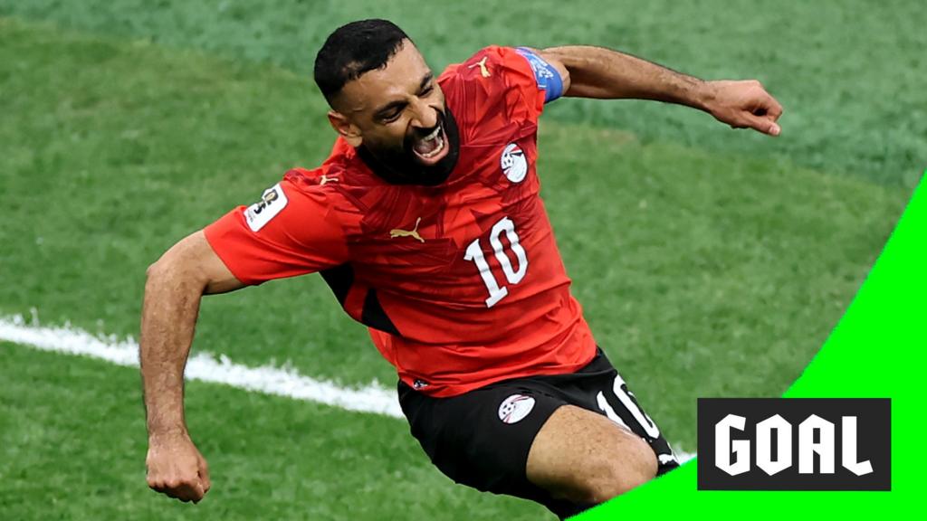Salah scores to give Egypt the lead