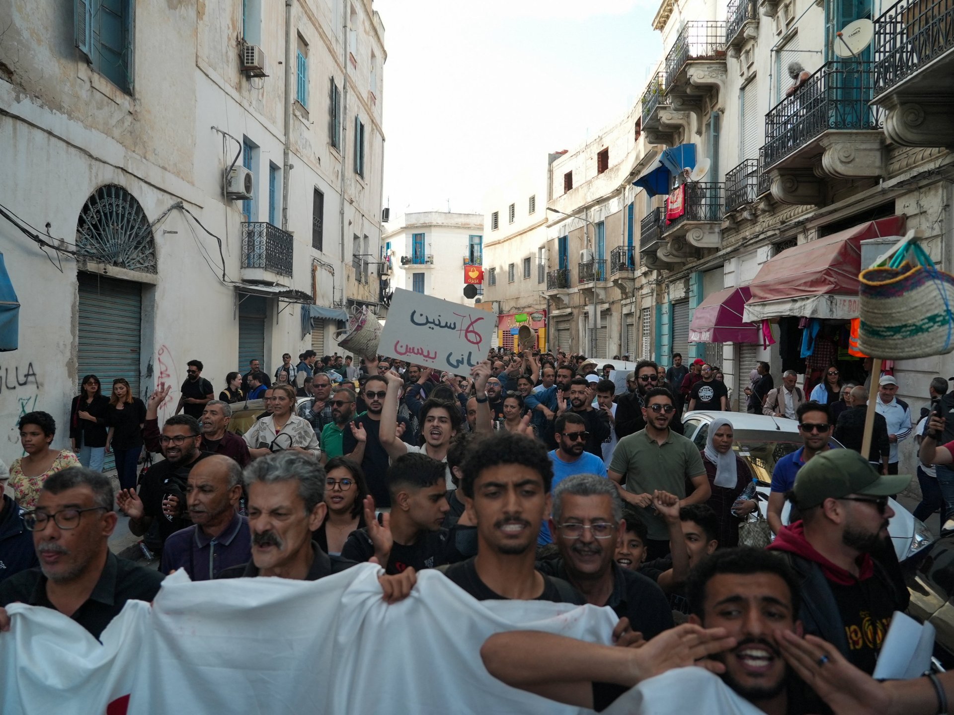 Five years after Saied’s power grab, Tunisians are no better off