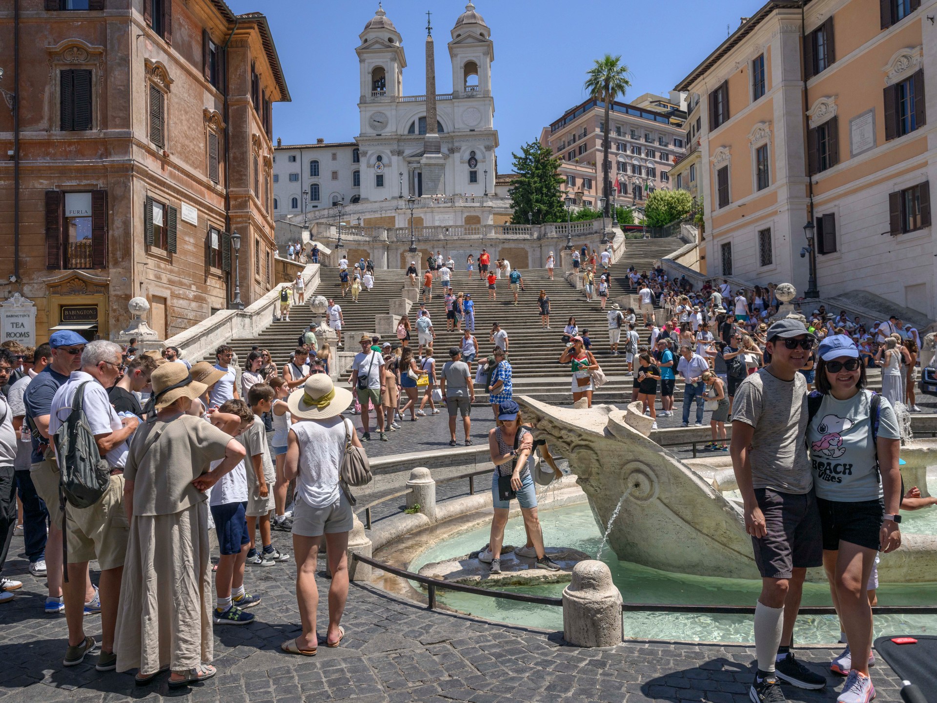 Deadly heatwave grips Italy and Balkans as wildfire fears grow