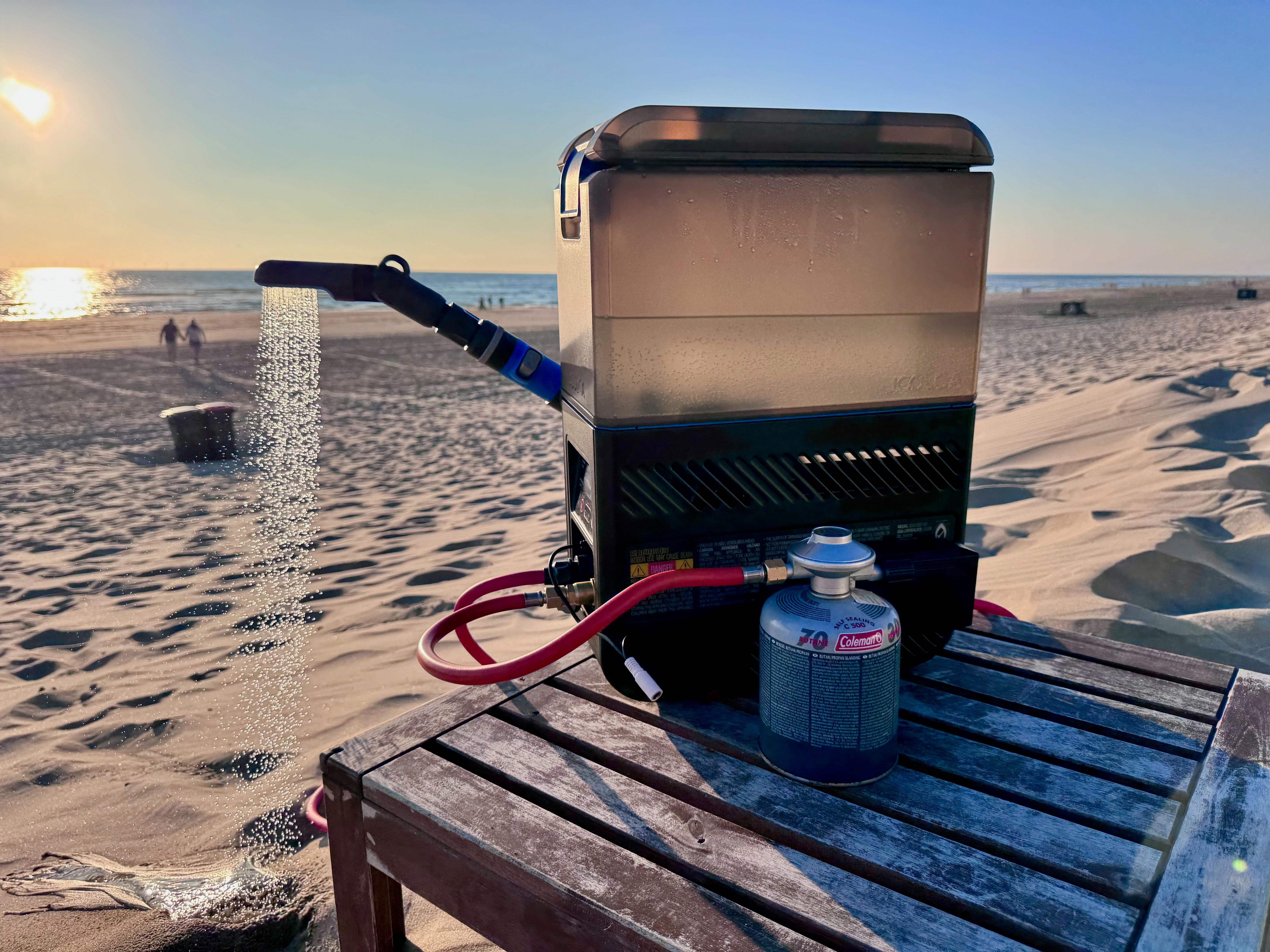 Are you filthy enough for a $700 portable shower? 