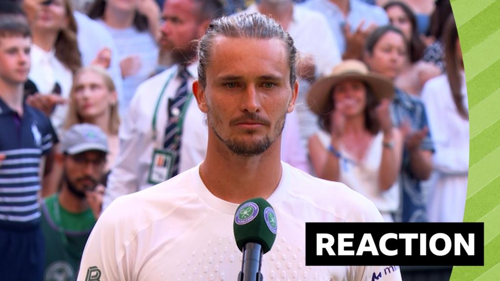 Wimbledon crowd 'played big part' in me reaching final - Zverev