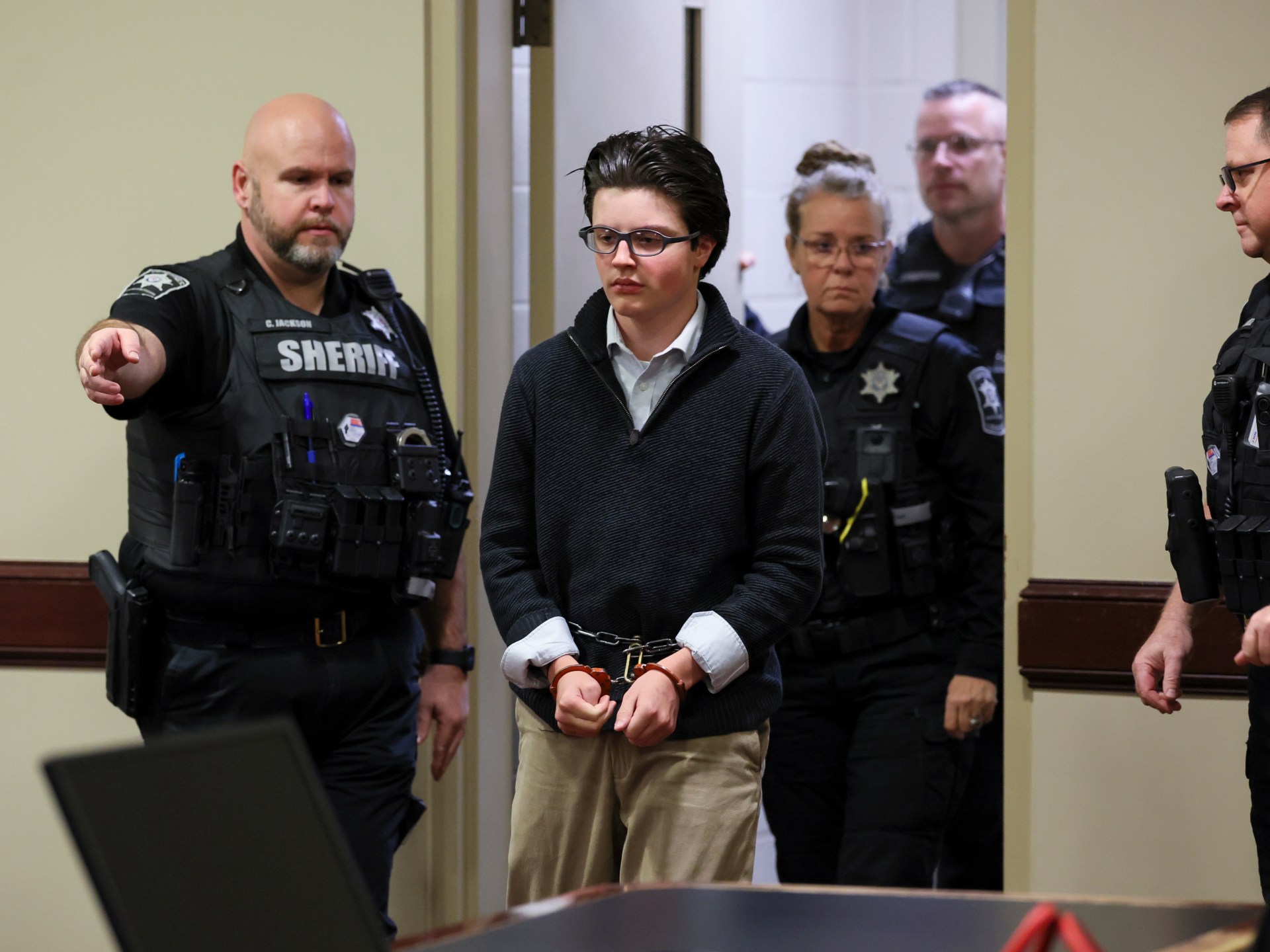 US school shooter pleads guilty in Georgia following father’s conviction