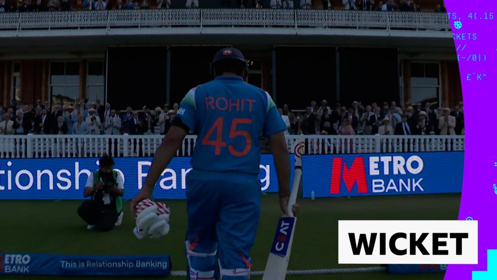 'A heroic innings comes to an end' - Bethell bowls Rohit Sharma