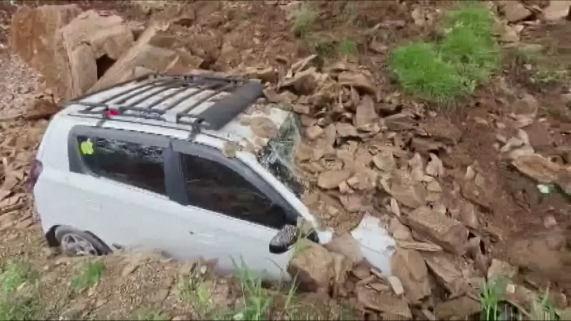 Evacuations as landslide threatens Indian village, construction firm blamed