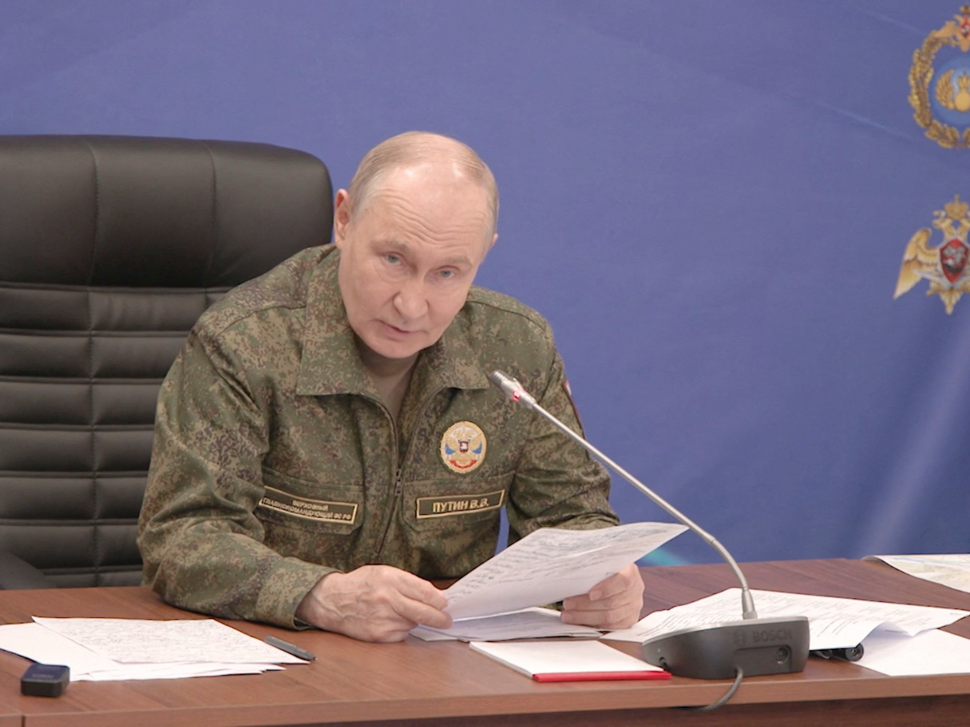 Ukraine hits oil and military facilities near Russia’s St Petersburg