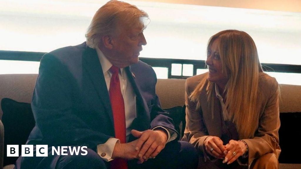 Trump hits out at Italy's Meloni after pushback on G7 photo claim