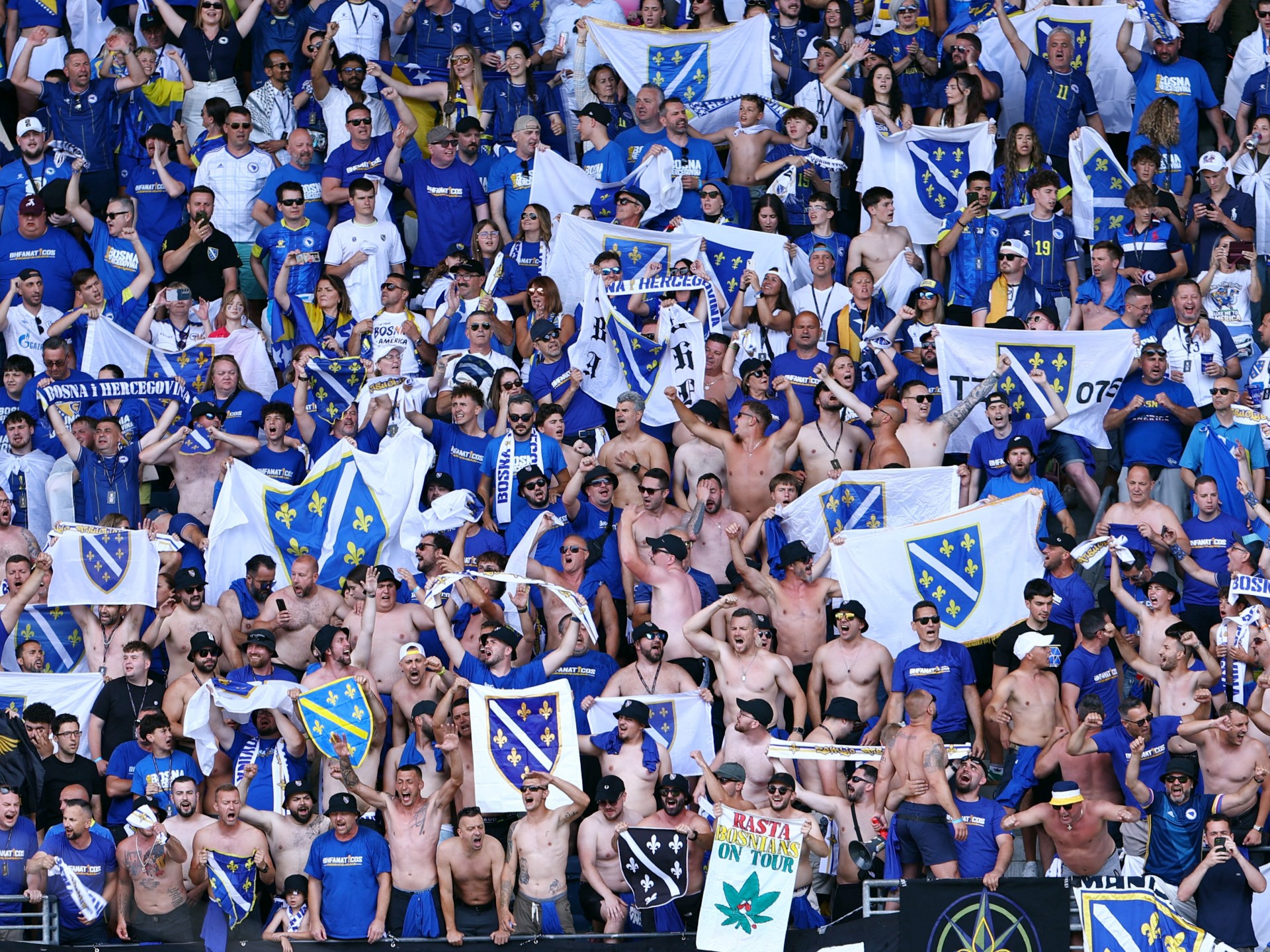 Bosnia: The lilies and dragons of the World Cup