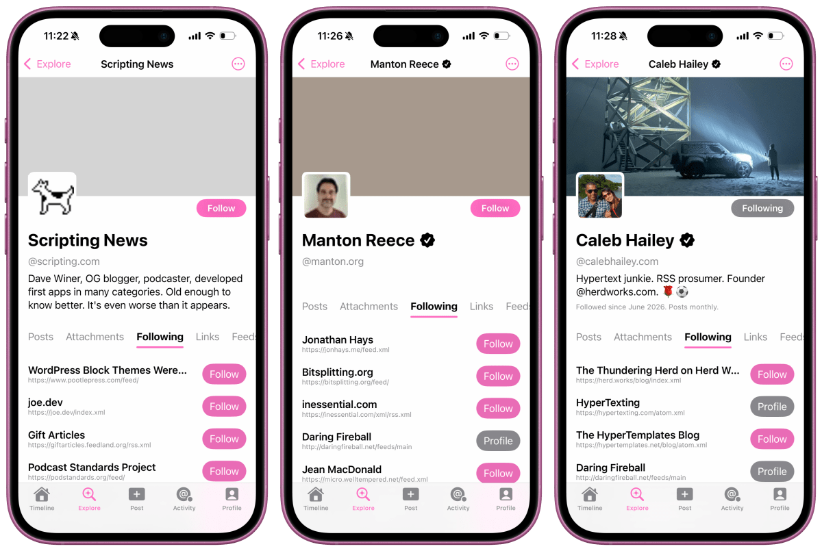 A new app, HyperTexting, turns the open web into a scrollable social media-like feed