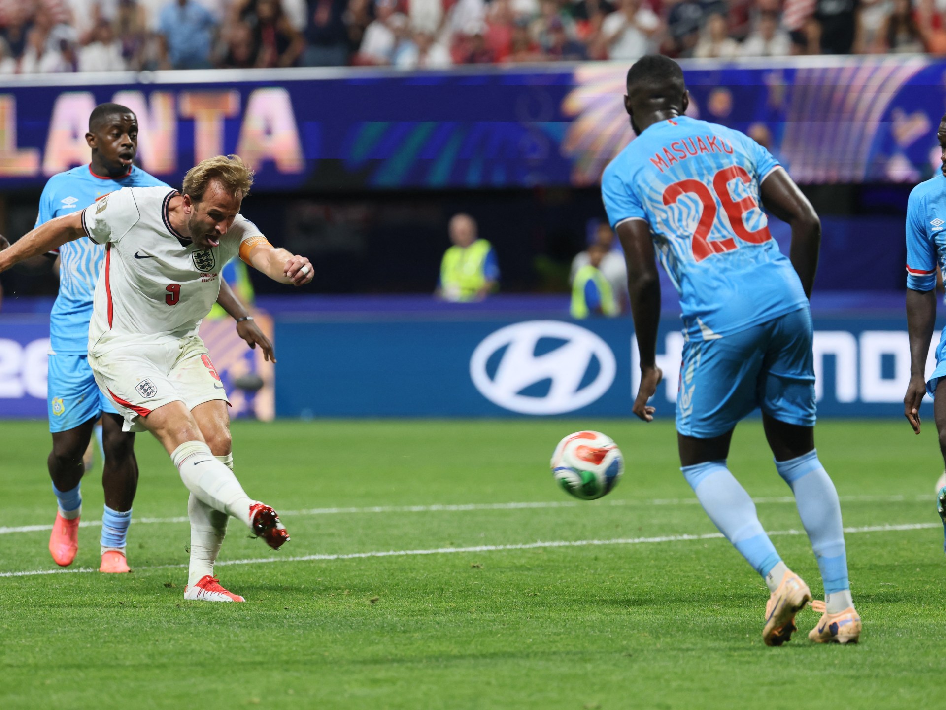 Kane double fires England to comeback win over DR Congo at World Cup 2026
