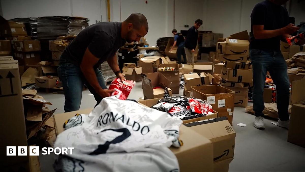 Fake kits worth £18m seized by police during World Cup
