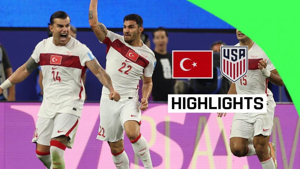 Turkey end World Cup on high with last-gasp win over USA