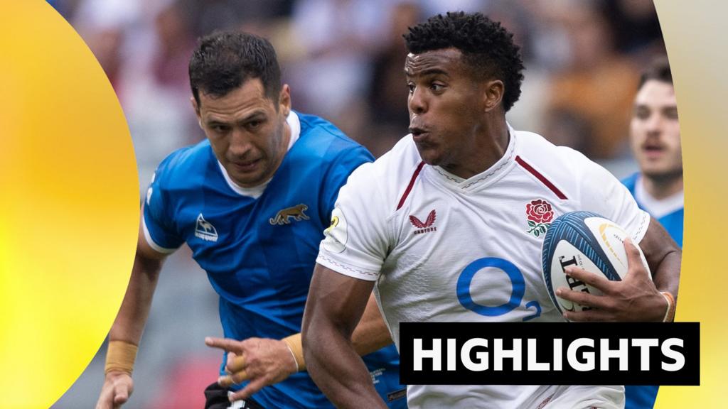 'Chaos' & 'comedy refereering' as England beat Argentina