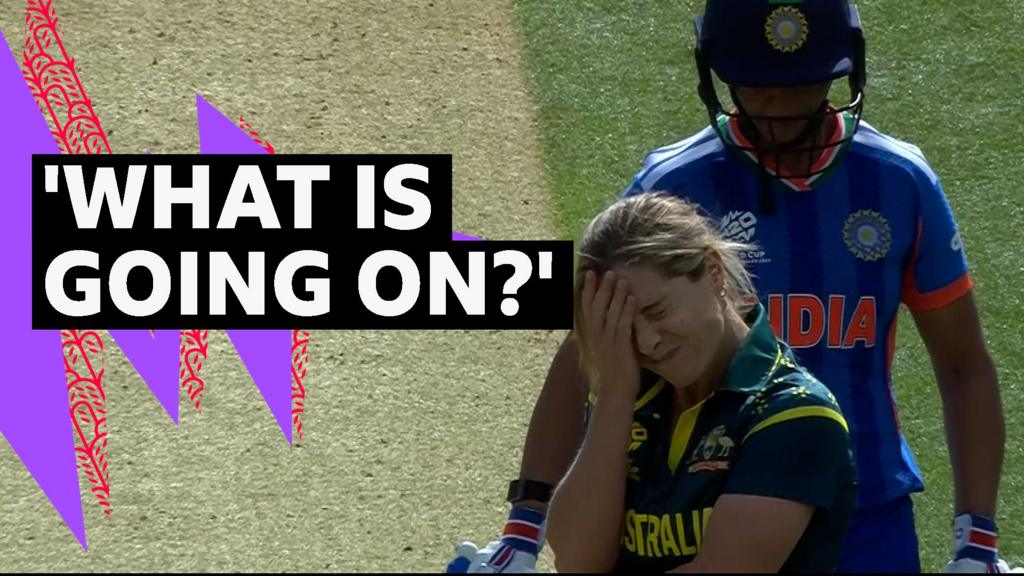 Sixes, drops and a retirement as India end innings in frantic style