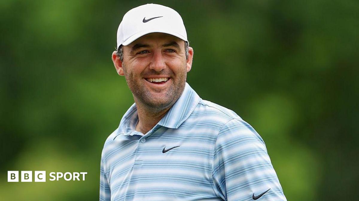 Scheffler fires 60 to take Travelers Championship lead
