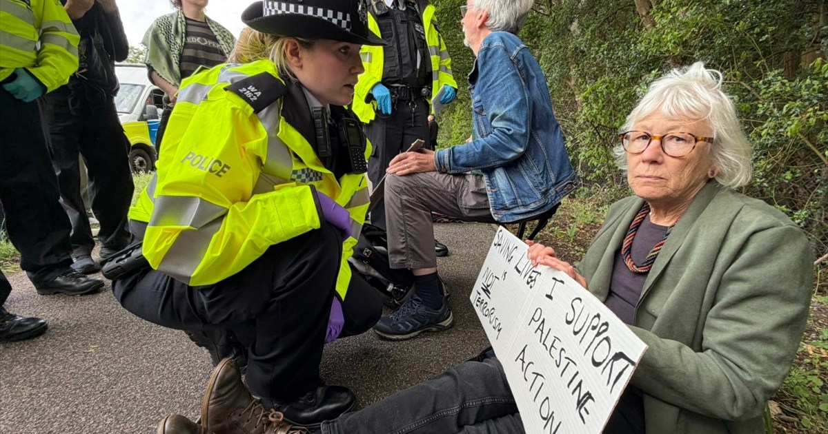 In Britain, resisting a genocide is now treated as terrorism