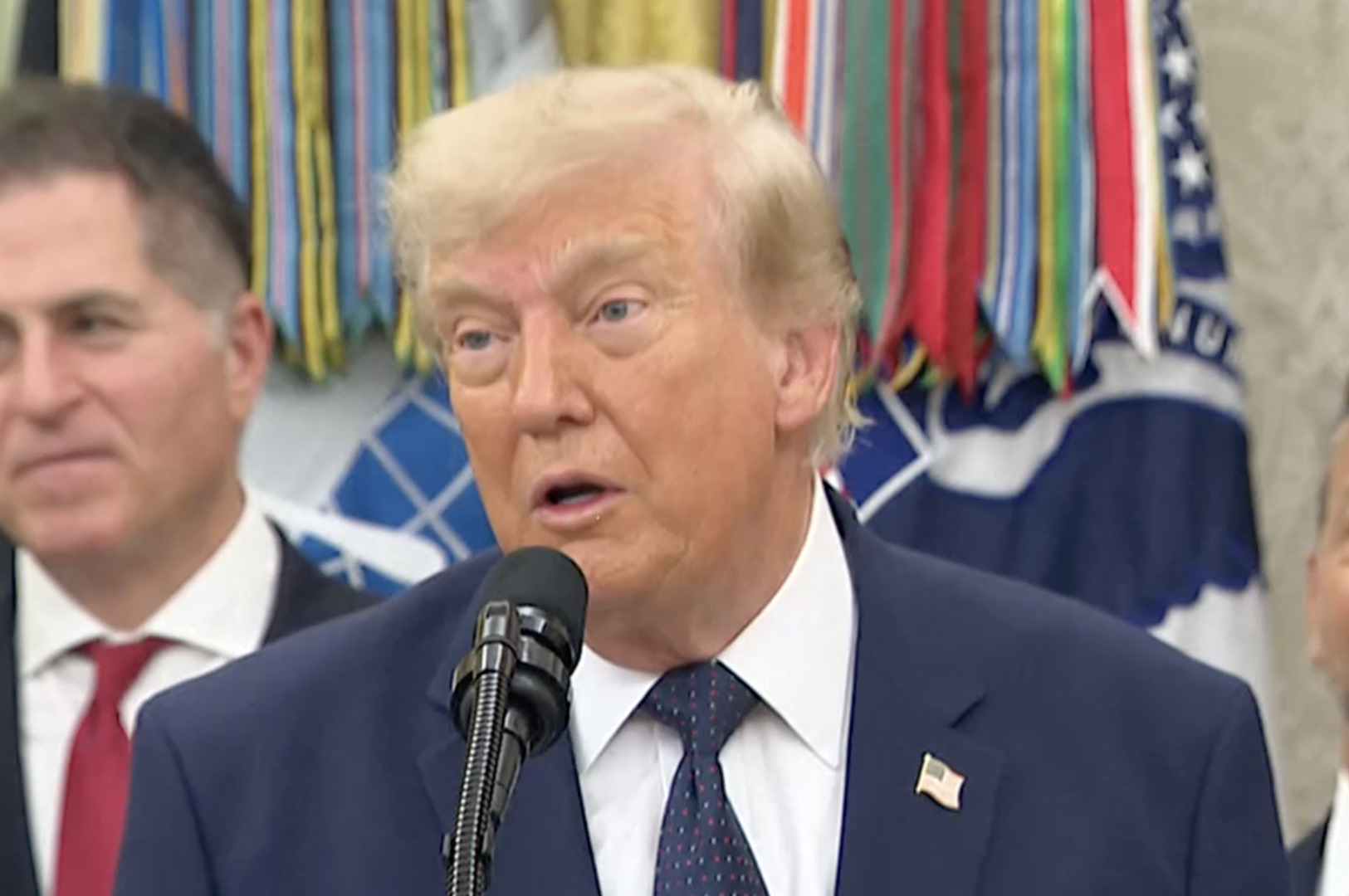 US president Trump defends FIFA’s Balogun red card reversal