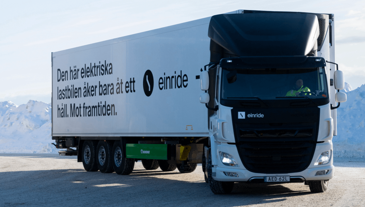Einride bets $38M on EV charging as it scales electric trucking
