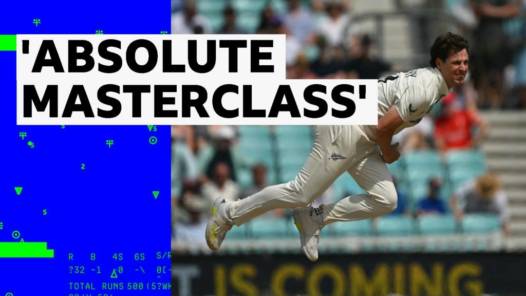 Five wickets in 40 minutes - Henry humilates England on day five
