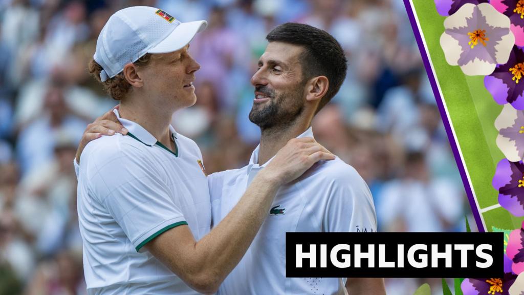 Sinner too strong for record-chasing Djokovic in Wimbledon semi-final
